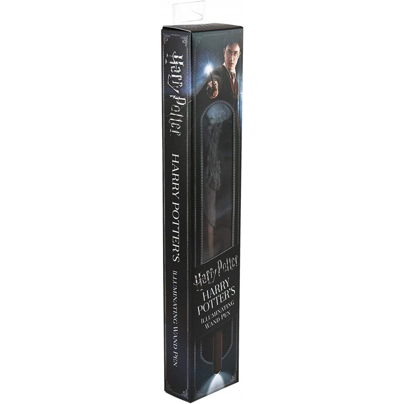 HARRY POTTER PENNA BACCHETTA LUMINOSA NUOVO ORIGINALE NOBLE COLLECTION